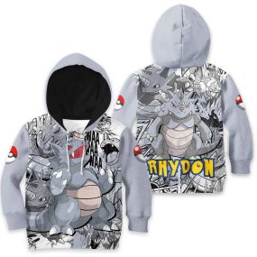 Rhydon Kids Hoodie Custom