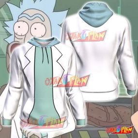 Rick and Morty All Over Print Pullover Hoodie