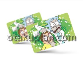 Rick and Morty Open Your Eyes Morty Credit Card Skin