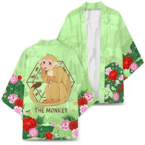 Ritsu The Monkey Kimono Custom Uniform Anime Clothes Cosplay Jacket