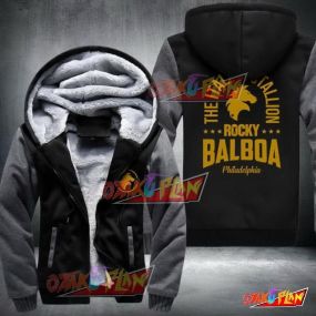 Rocky Balboa Fleece Winter Jacket
