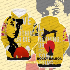 Rocky Balboa Painting Hoodie