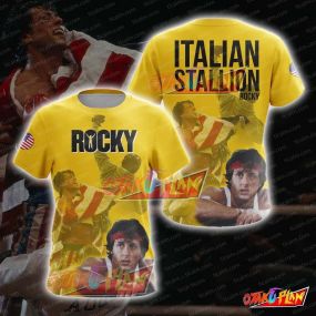 Rocky Balboa Yellow T-shirt