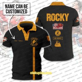 Rocky Italian 1507 Custom Name Polo Shirt