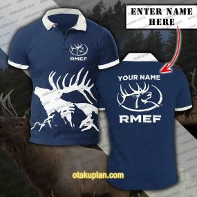 Rocky Mountain Elk Foundation Custom Name Polo Shirt