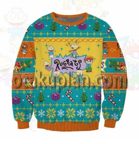Rugrats 3D Printed Ugly Christmas Sweatshirt