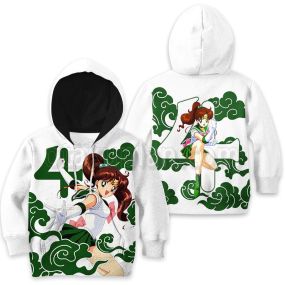 Sailor Jupiter Kids Hoodie Anime Custom ailor Clothes