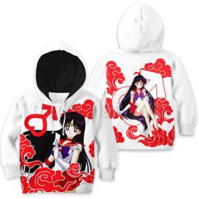 Sailor Mars Kids Hoodie Anime Custom ailor Clothes