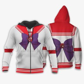 Sailor Mars Uniform Hoodie Custom