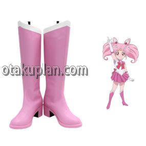 Sailor Moon Chibiusa Pink Cosplay Shoes