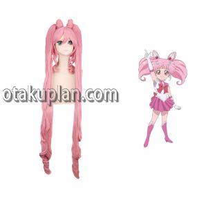Sailor Moon Chibiusa Pink Outfits Cosplay Wigs