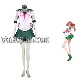 Sailor Moon Kino Makoto Green Outfits Cosplay Costume