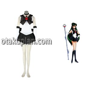 Sailor Moon Meiou Setsuna Black Outfits Cosplay Costume