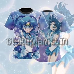 Sailor Moon Mercury Wallpaper T-shirt