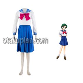 Sailor Moon Mizuno Ami School Uniform Cosplay Costume