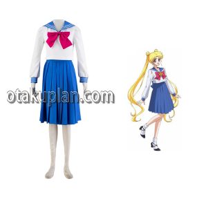 Sailor Moon Tsukino Usagi School Uniform Cosplay Costume