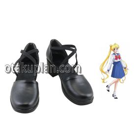 Sailor Moon Tsukino Usagi School Uniform Cosplay Shoes