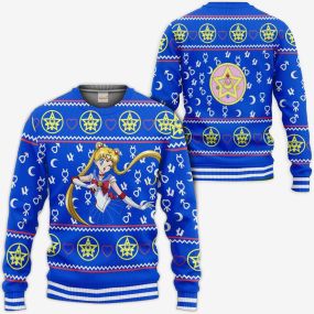Sailor Moon Ugly Christmas Sailor Moon Xmas Hoodie Shirts