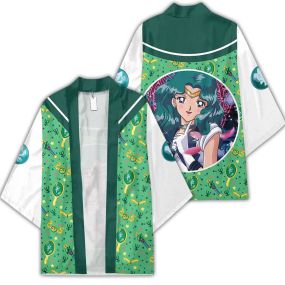Sailor Neptune Sailor Moon Kimono Custom Uniform Anime Clothes Cosplay Jacket
