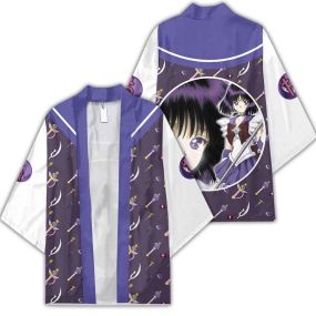 Sailor Saturn Sailor Moon Kimono Custom Uniform Anime Clothes Cosplay Jacket