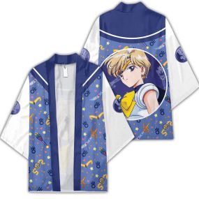 Sailor Uranus Sailor Moon Kimono Custom Uniform Anime Clothes Cosplay Jacket