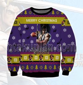 Samurai Shodown 3D Printed Ugly Christmas Sweatshirt