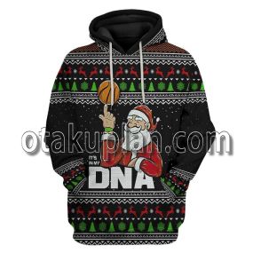 Santa Claus 25 Basketball Christmas Ugly Sweatshirt T-Shirt Hoodie