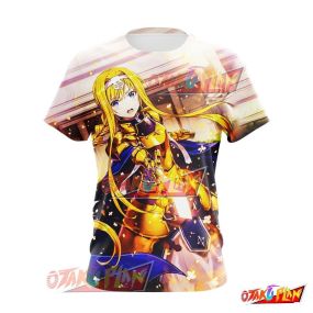 Sword Art Online Alicization Strong and Powerful Integrity Knight Alice T-Shirt SAO218