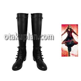 Scarlet Witch 3 Wanda Maximoff Cosplay Shoes