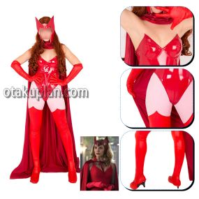 Scarlet Witch Wanda Maximoff Tights Cosplay Costume