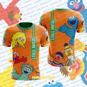 Sesame Street Squad Poster T-Shirt