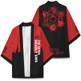 Seven Deadly Beasts Kimono Custom Uniform Anime Clothes Cosplay Jacket