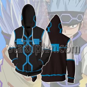 Shaman King Horo Horo Battle Outfit Cosplay Zip Up Hoodie
