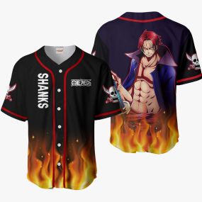 Shanks One Piece Anime Shirt Jersey 1