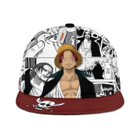 Shanks One Piece Snapback Anime Hat