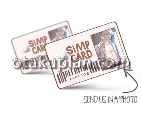 Simp Card - Send in a character Credit Card Skin