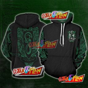 Slytherin Edition Harry Potter 3D Hoodie