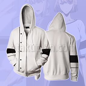 Anime Hae-In Cha White Home Clothes Cosplay Zip Up Hoodie