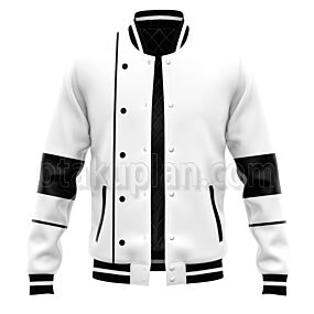 Anime Hae-In Cha White Home Clothes Varsity Jacket