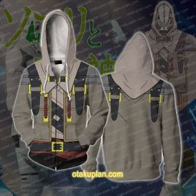 Somali And The Forest Spirit Golem Coat Cosplay Zip Up Hoodie