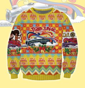 Soul Train 2023 3D Printed Ugly Christmas Sweatshirt