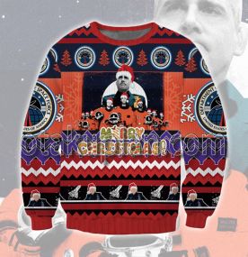 Space Force Space Suit 3D Printed Ugly Christmas Sweatshirt