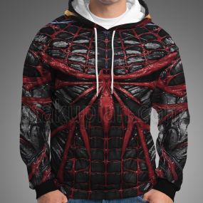 Spider Hero 2 Absolute Carnage Suit PS5 Game 3D Cosplay Hoodie