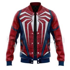 Spider Hero 2 Peter Parker Varsity Jacket