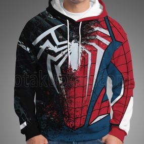 Spider Hero 2 Peter Parker Venom Parasitism Advanced Suit 2 Cosplay Hoodie