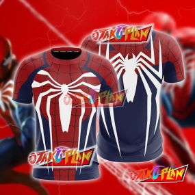 Spider Hero Cosplay PS4 New Unisex 3D T-shirt