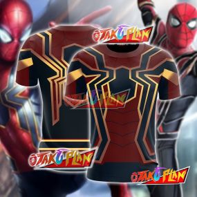 Spider-man Homecoming Iron Spider Cosplay Unisex 3D T-shirt