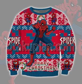 Spider Hero 3d Printed Ugly Christmas Sweatshirt