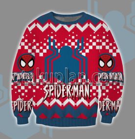 Spider Hero Logo 3d Printed Ugly Christmas Sweatshirt