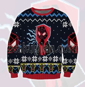 Spider Hero Miles Morales 3D Printed Ugly Christmas Sweatshirt